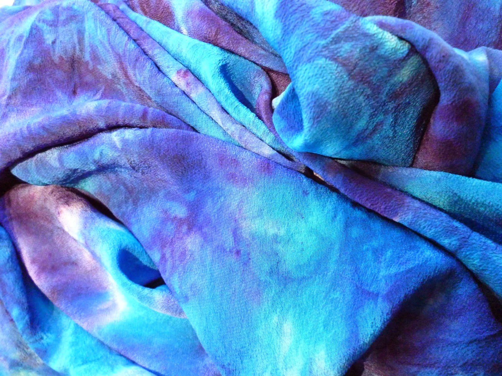sew sew art: Acid dyeing with Grace