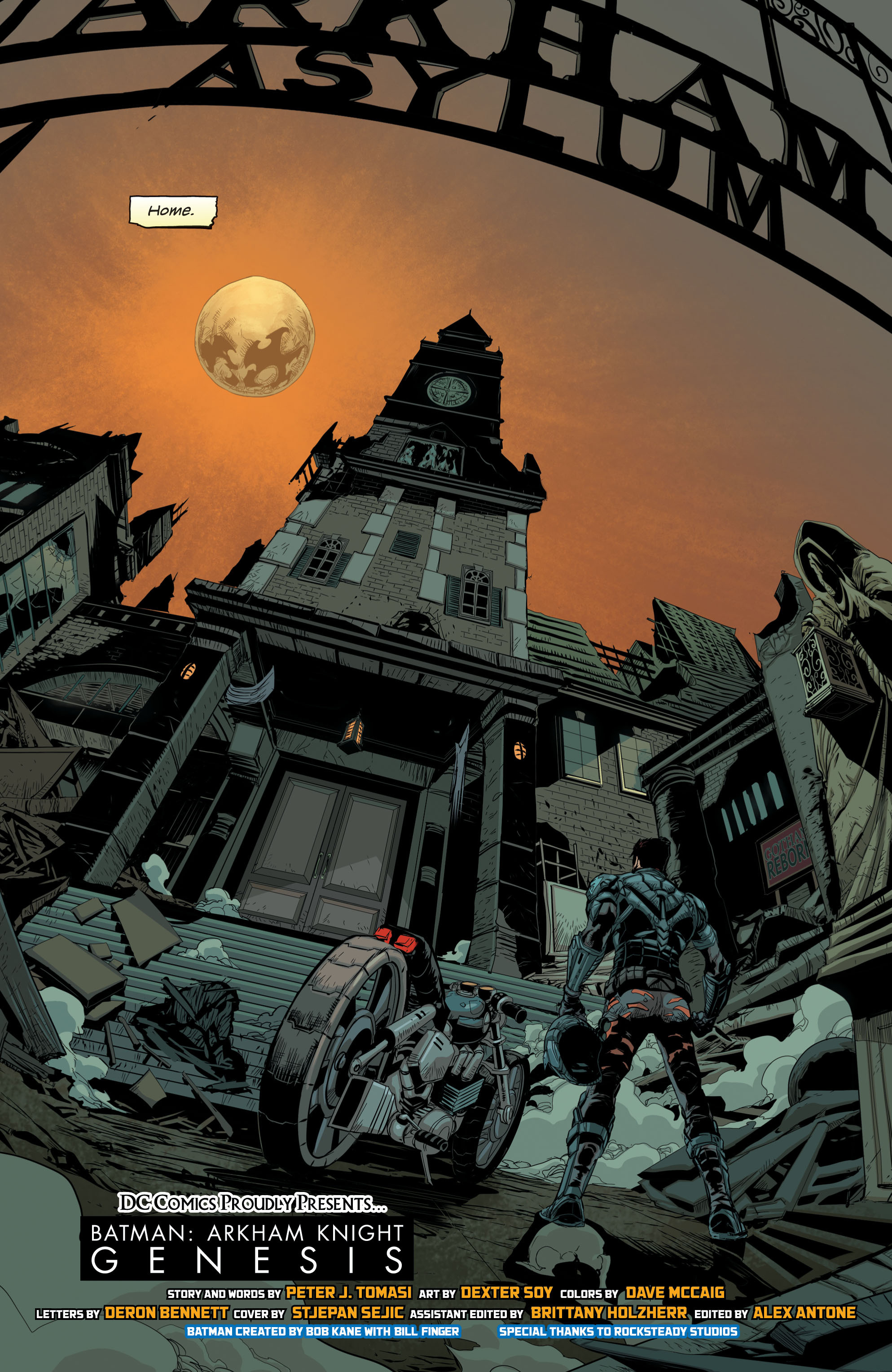 Read online Batman: Arkham Knight: Genesis comic -  Issue #3 - 5