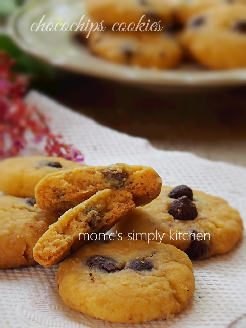 chocochips cookies renyah margarin