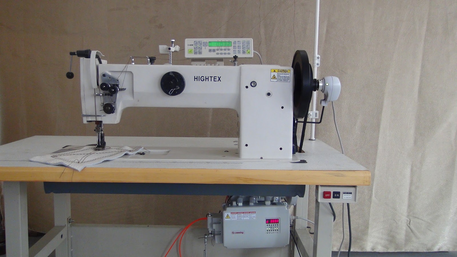 Heavy duty industrial sewing machines 221273 Double needle extra