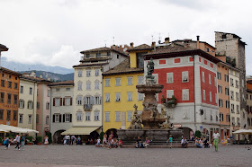 The Piazza Duomo in Trento