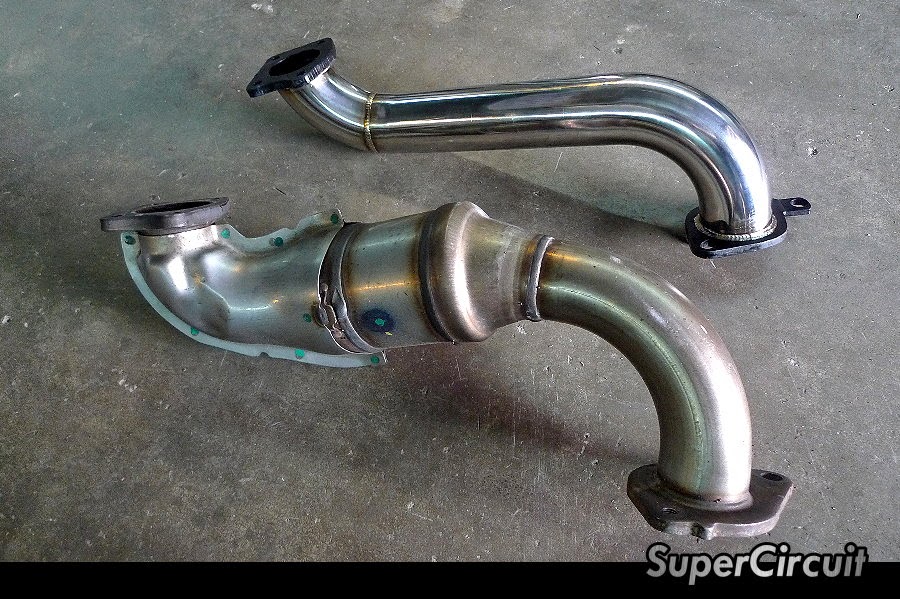SUPERCIRCUIT Exhaust Pro Shop Isuzu Dmax VGS 2.5 TD Downpipe