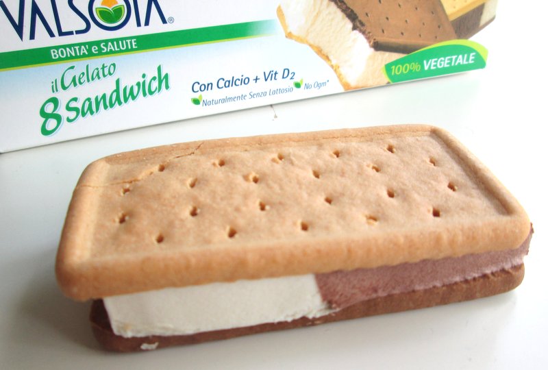 Grocery Gems Review Valsoia Gelato Ice Cream Sandwich (Vegan)