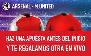 sportium Promocion 10 euros Arsenal vs United 7 mayo sportium Promocion 10 euros Arsenal vs United 7 mayo