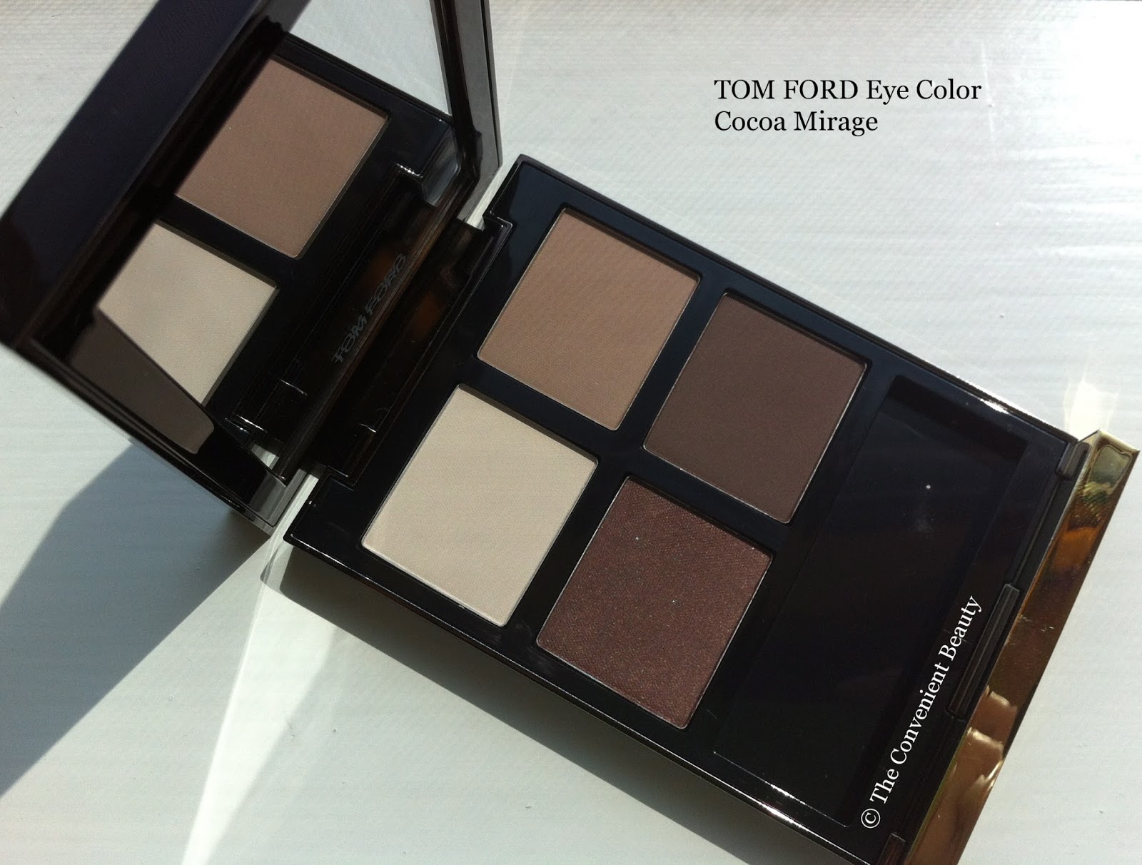 tidsskrift radius Renovering The Convenient Beauty: Review: Tom Ford Eye Color Quad No 3 Cocoa Mirage