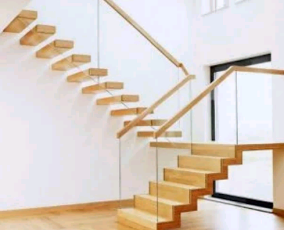 gambar tangga kayu minimalis