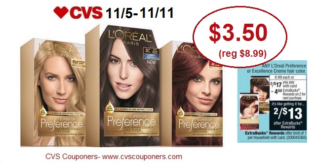 http://www.cvscouponers.com/2017/11/hot-pay-350-for-loreal-preference-or.html