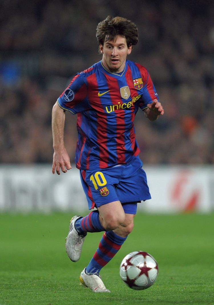 Soccer News World: Lionel Messi is a Striker from FC Barcelona
