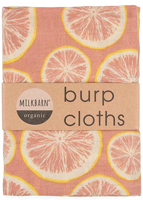 MilkBarn Fruit Burp Cloths