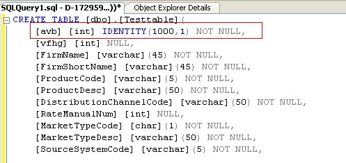 SQL DBA Basics: Identity Column in SQL Server