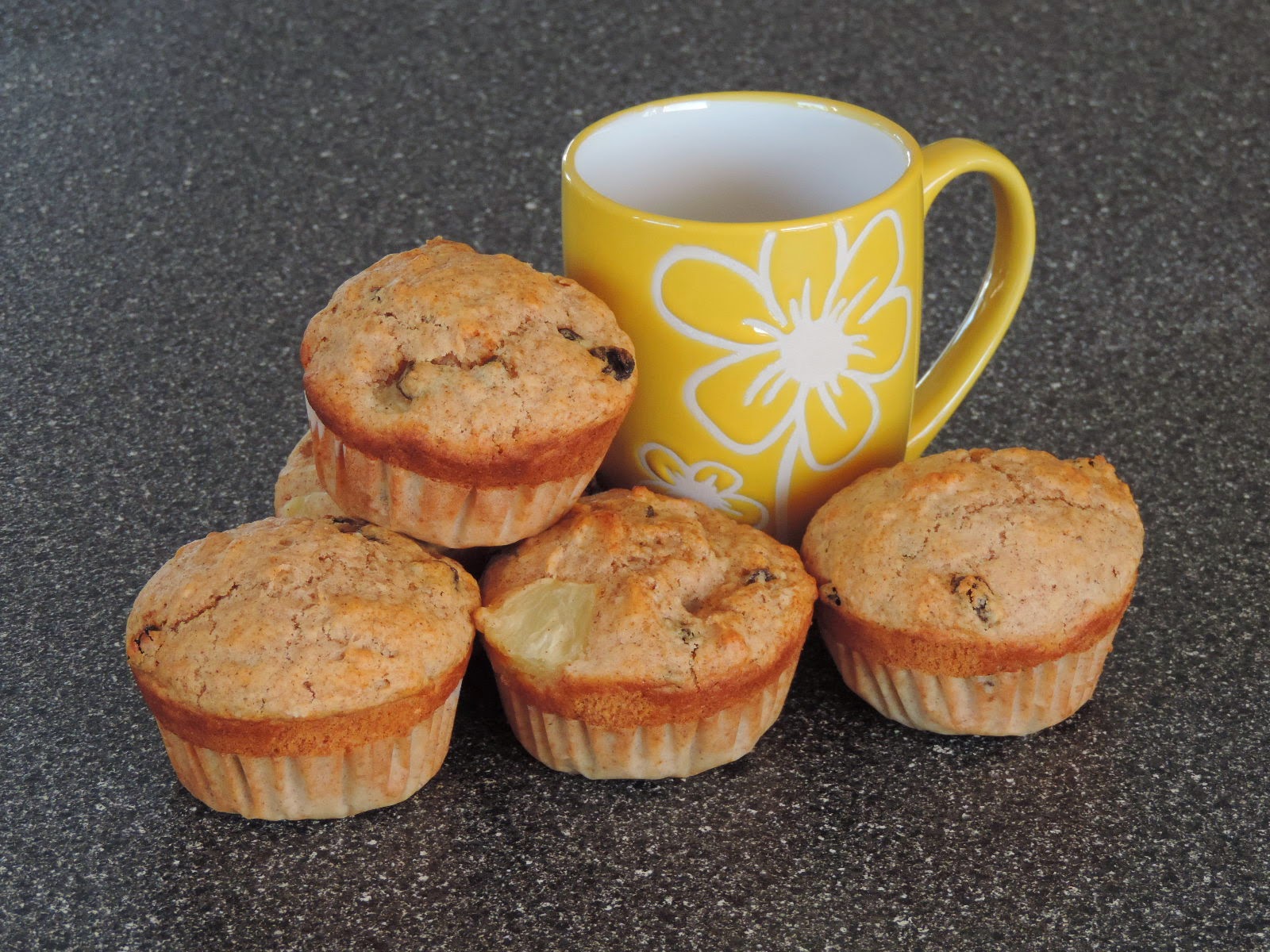 Maman Mélanie cuisine: Muffins à l&amp;#39;ananas