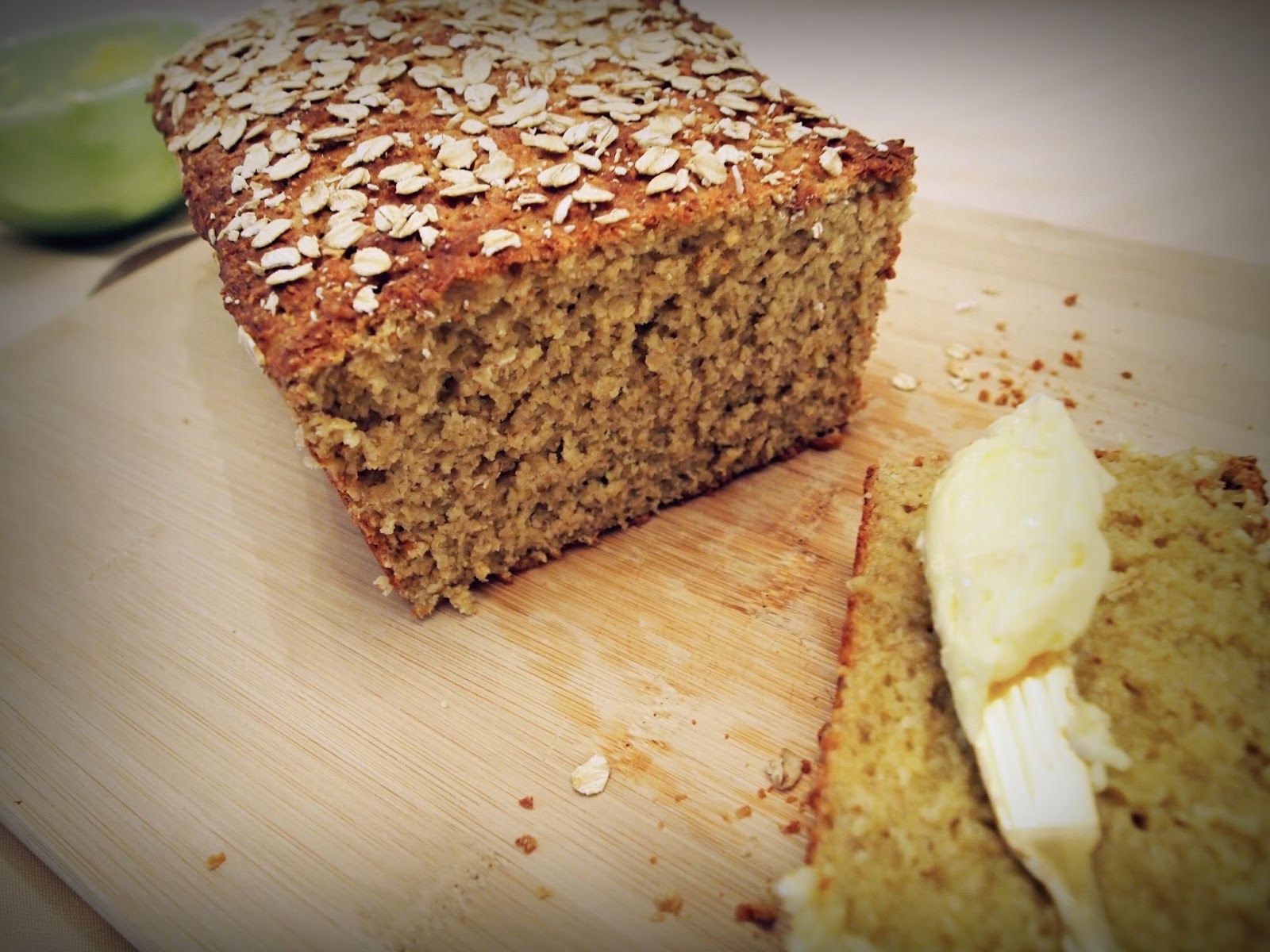 Gluten Free Honey Oatmeal Yeast Bread