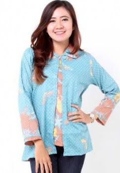 Baju batik atasan remaja putri muslim Baju batik atasan remaja putri muslim