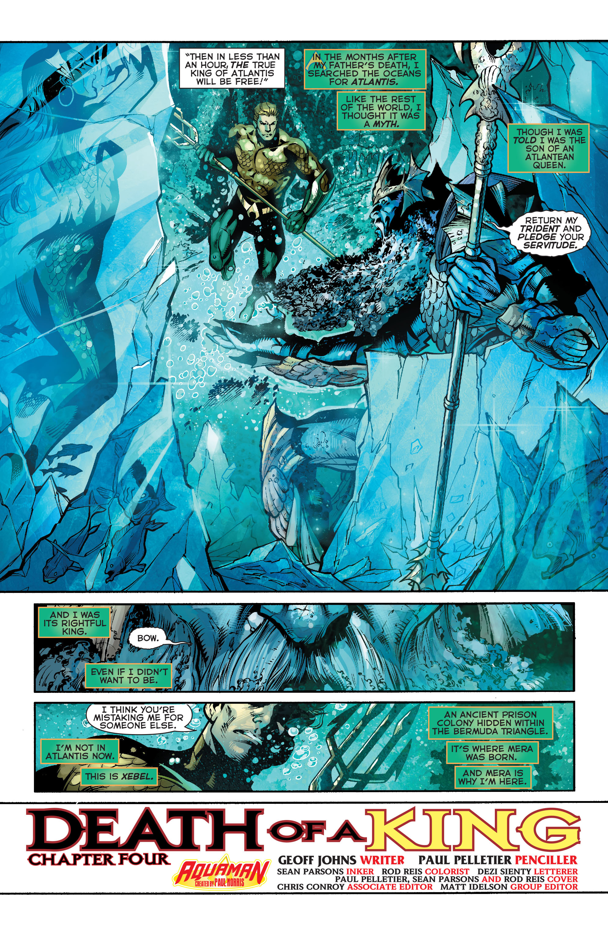 Read online Aquaman (2011) comic -  Issue #22 - 3