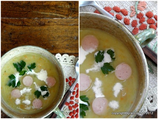 Eskimo-Methode: Kartoffelsuppe mit Wienerle | Salzkorn – meine Gartenküche