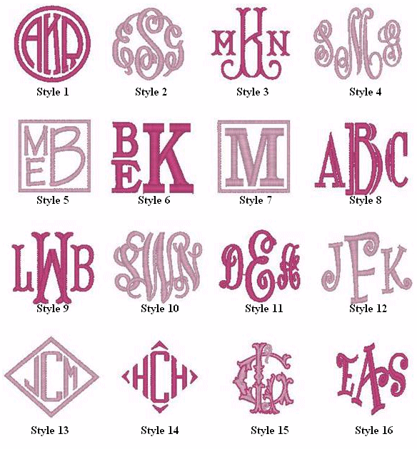 Monograms_Monogramming_MonogrammedMonogram MaddnessJoin the FUN