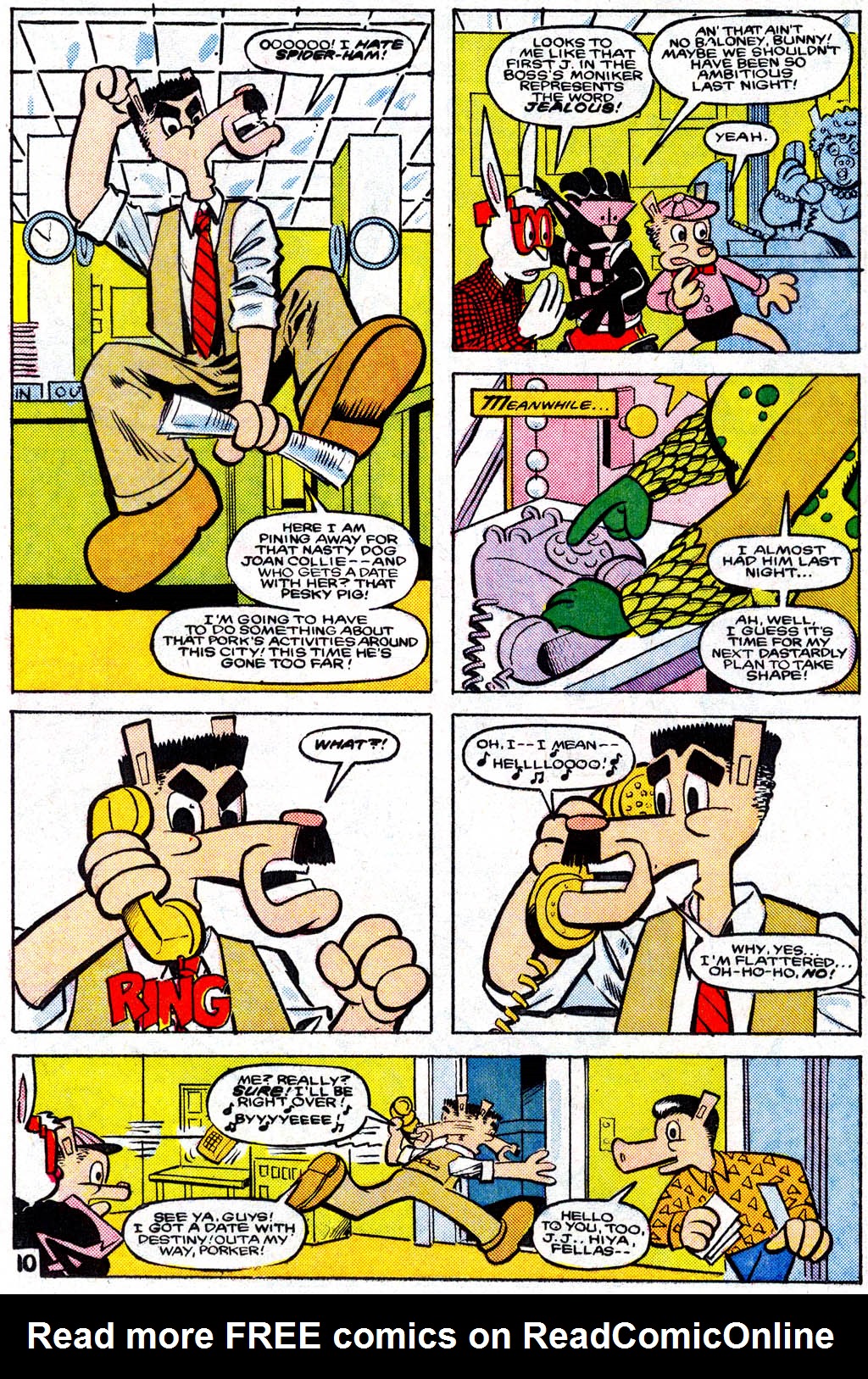 Read online Peter Porker, The Spectacular Spider-Ham comic -  Issue #11 - 11