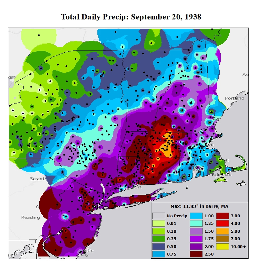 Taken by Storm, 1938 Daily USGS Precipitation Maps