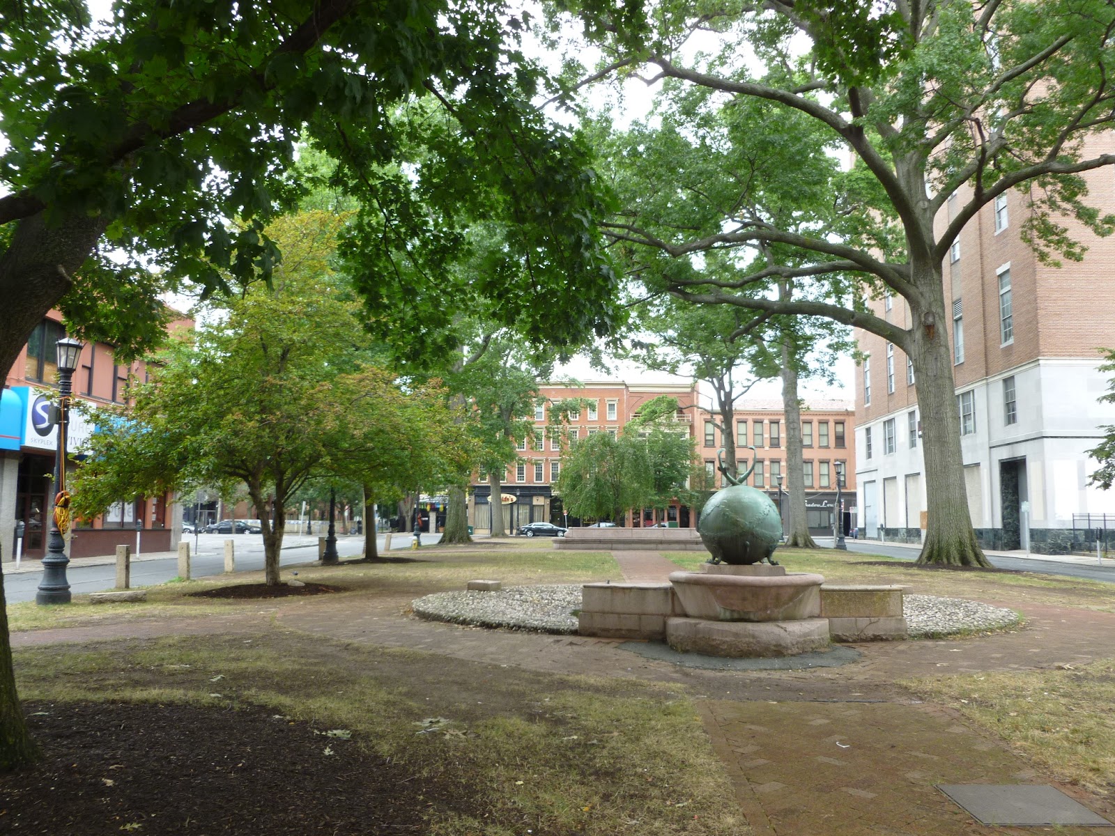 Photo-ops: Photo Then And Now: Stearns Square - Springfield, MA