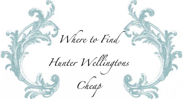 Hunter Wellingtons Cheap