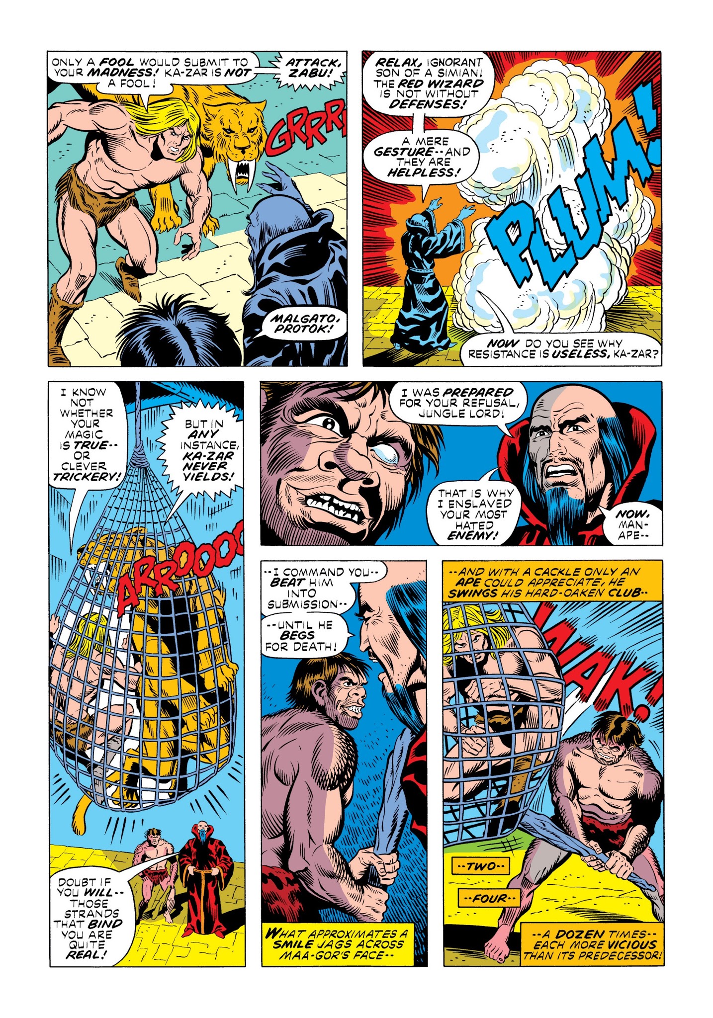 Read online Marvel Masterworks: Ka-Zar comic -  Issue # TPB 2 (Part 3) - 10