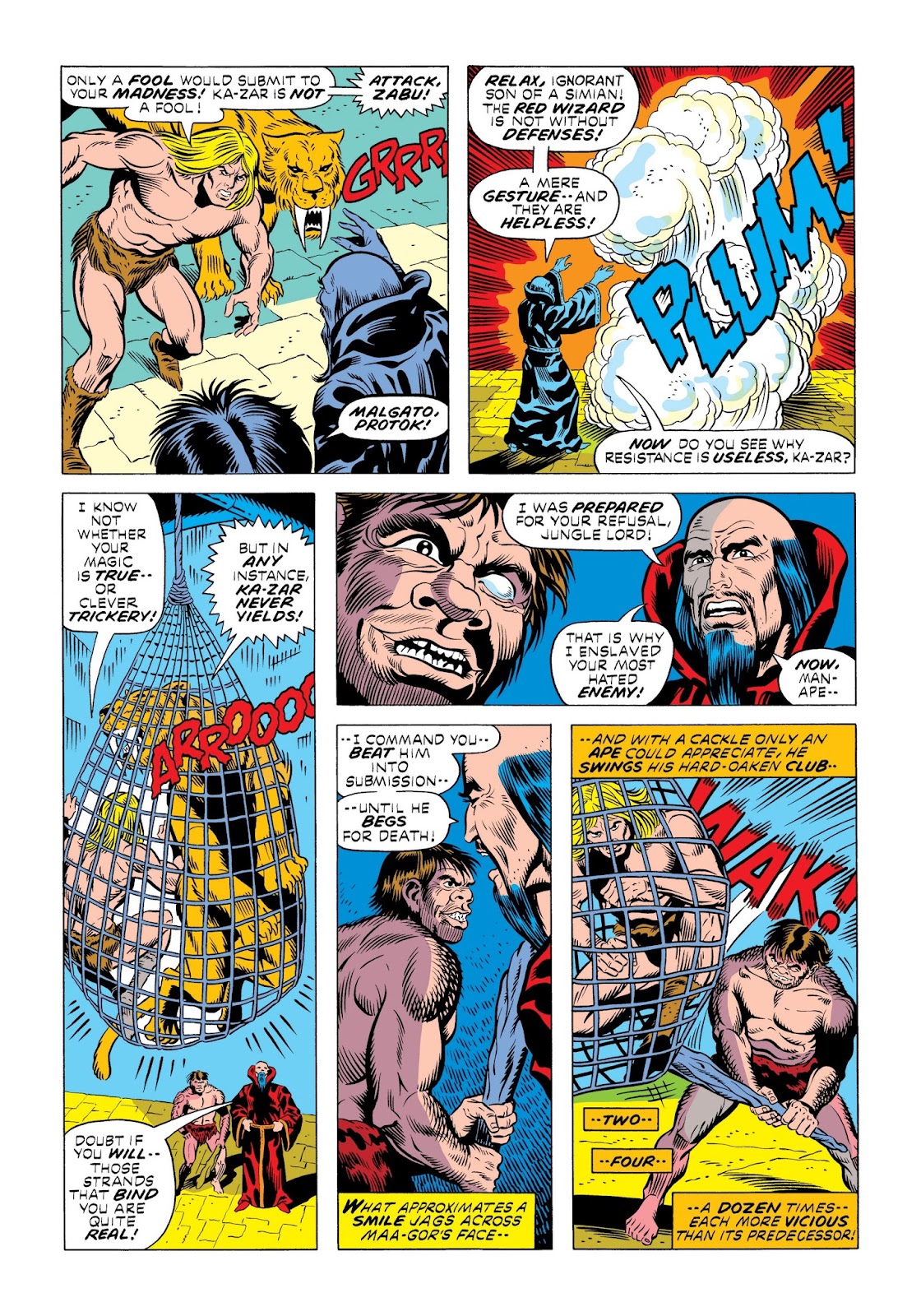 Marvel Masterworks: Ka-Zar issue TPB 2 - Page 209