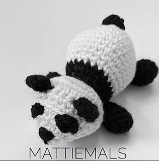 PATRON GRATIS OSO PANDA AMIGURUMI 38440