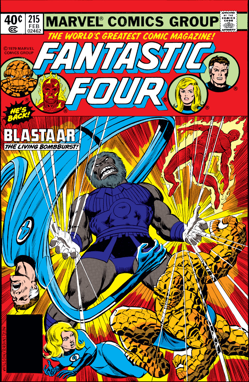 Read online Fantastic Four (1961) comic -  Issue #215 - 1
