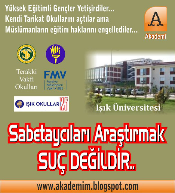 Sabetaycıları Araştırmak SUÇ DEĞİLDİR..