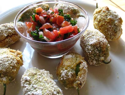 Stuffed Jalapeño Peppers with Goat Cheese and Sun-dried Tomatoes