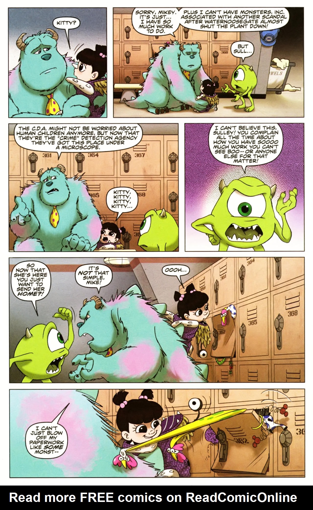 Read online Monsters, Inc: Laugh Factory comic -  Issue #1 - 12