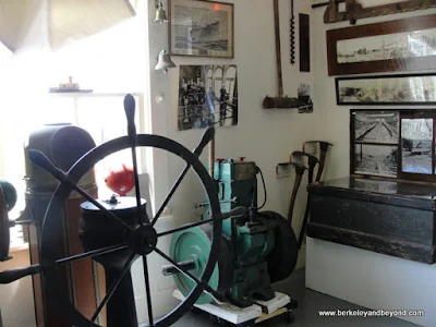 displays at Humboldt Bay Maritime Museum