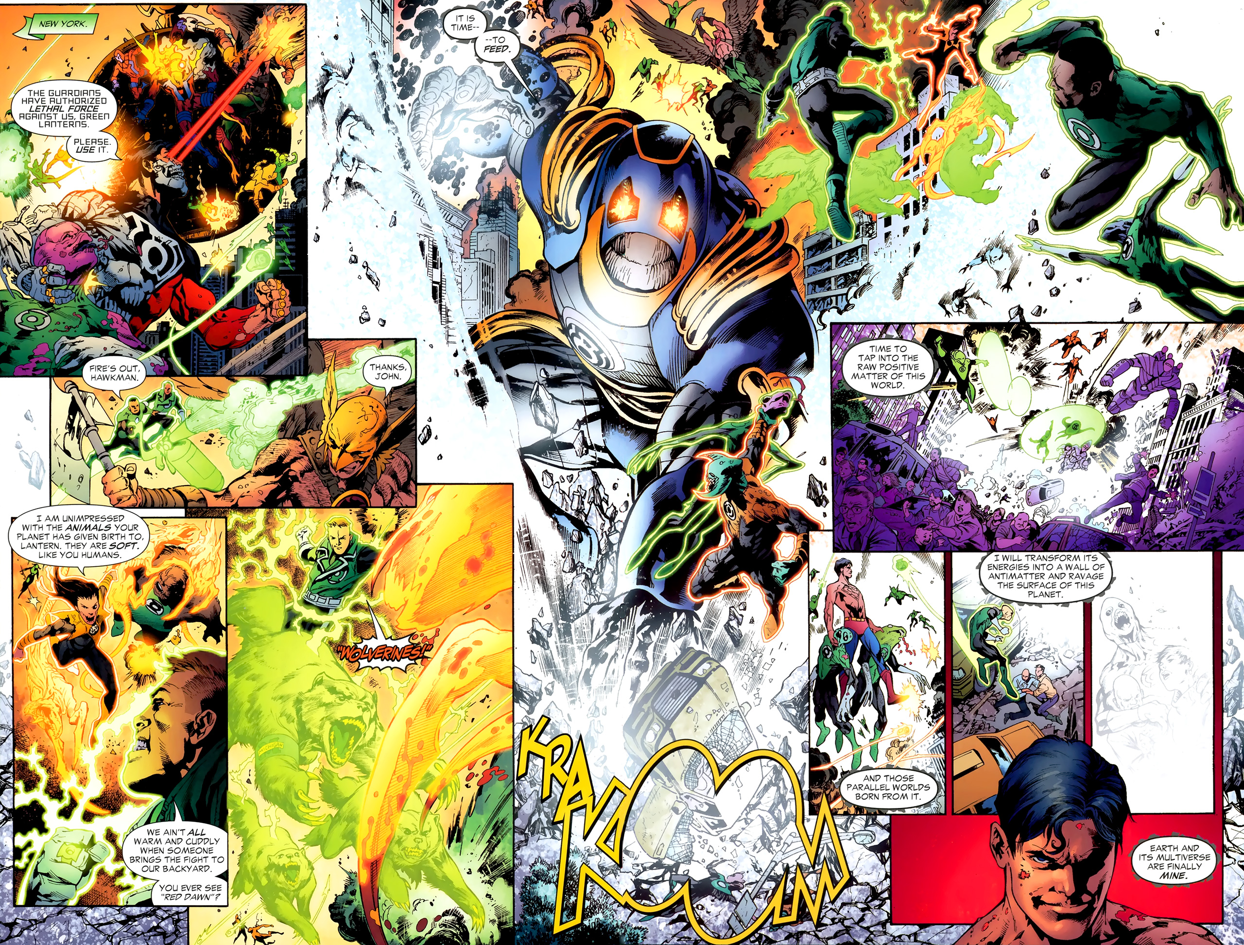 Read online Green Lantern (2005) comic -  Issue #25 - 11