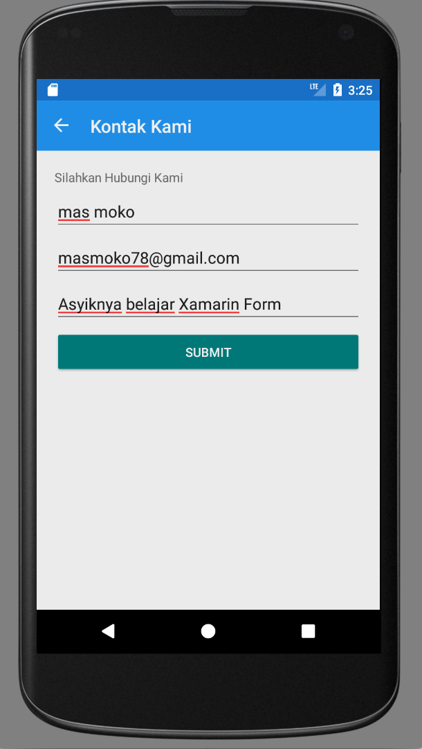 Xamarin Form : Insert Data ke dalam MySQL dengan metode Post Web Services (Rest Api)