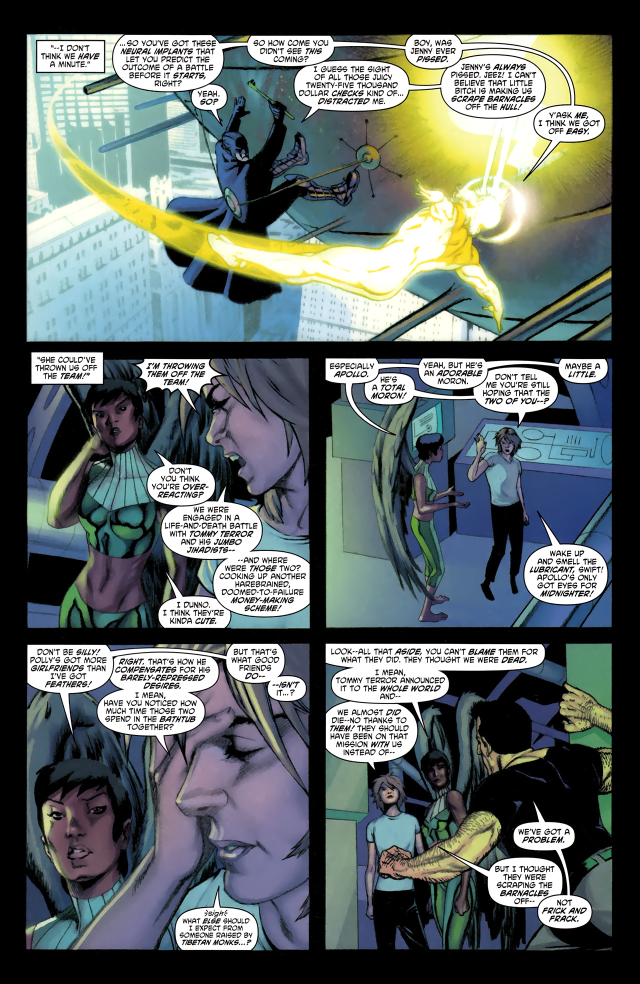 Read online The Authority: The Lost Year comic -  Issue #8 - 9