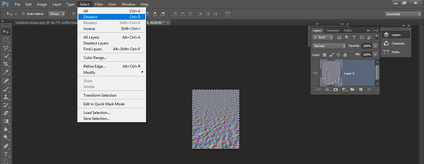 How to Create Water Reflection in Photo with