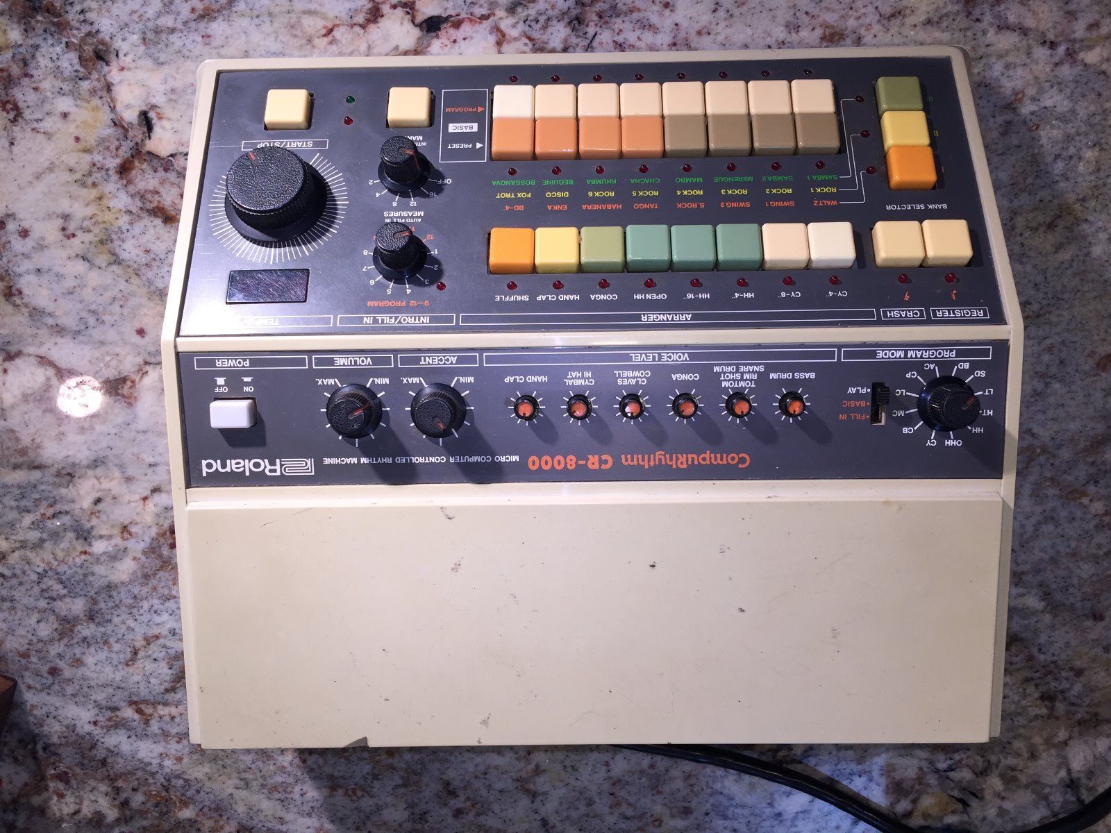 MATRIXSYNTH Roland CR8000 Electronic Drum Machine SN 235395