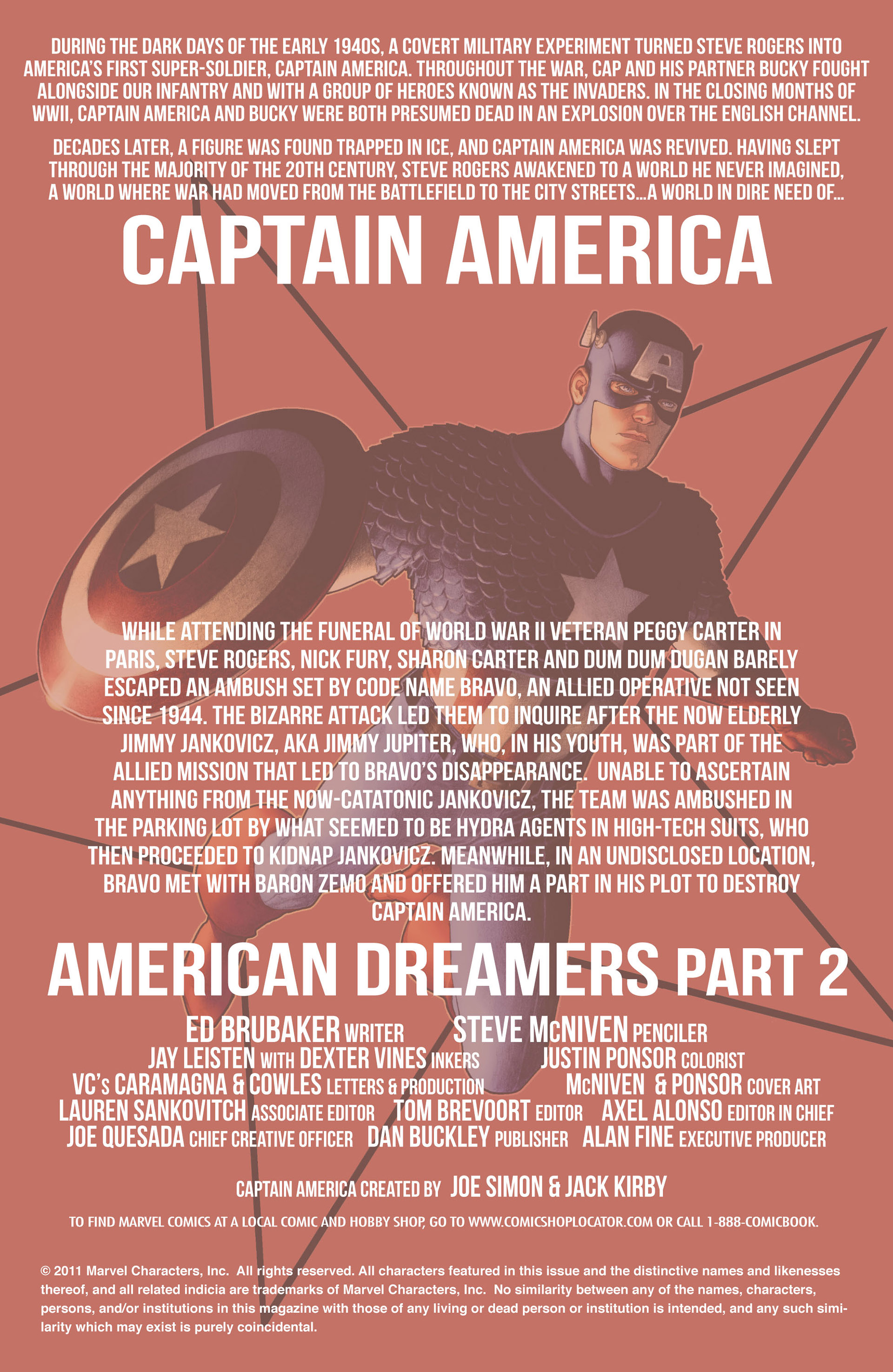 Captain America (2011) Issue #2 #2 - English 2