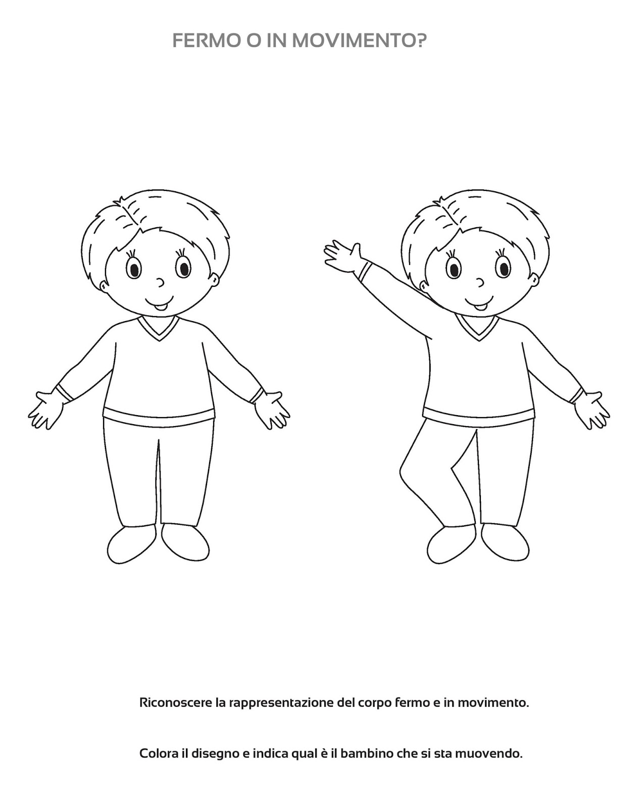 Disegni Da Colorare Il Corpo Umano Per Bambini