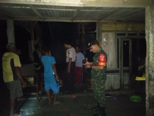 Kebakaran Landa Rumah Limasan Warga Sukodono