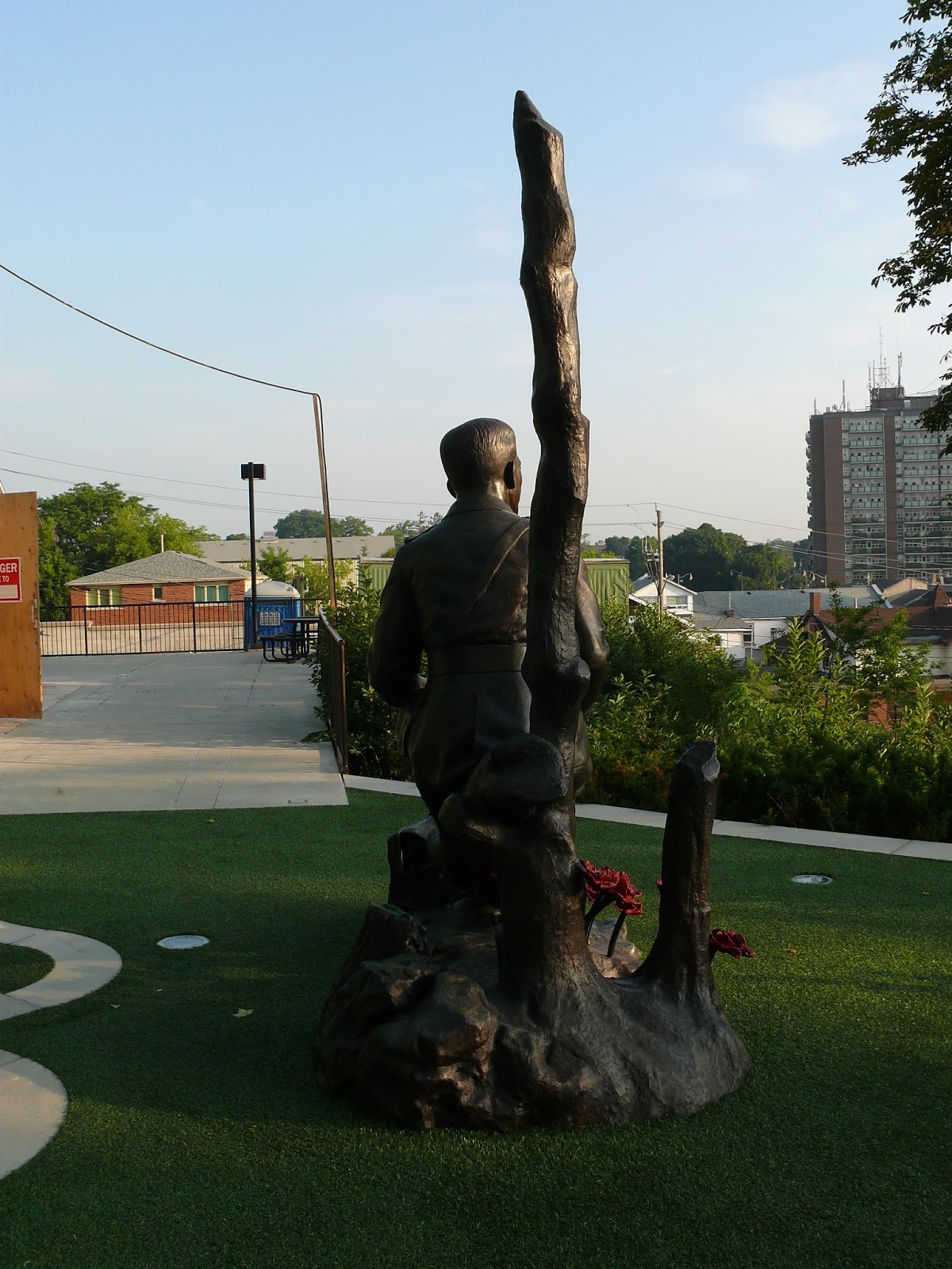 Ontario War Memorials Guelph John McCrae Statue