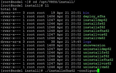 configure two node vcs cluster on linux