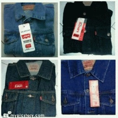 Jaket Jeans Levi's Ada Stock Dijual oleh Distro Karambie Rp 155.000