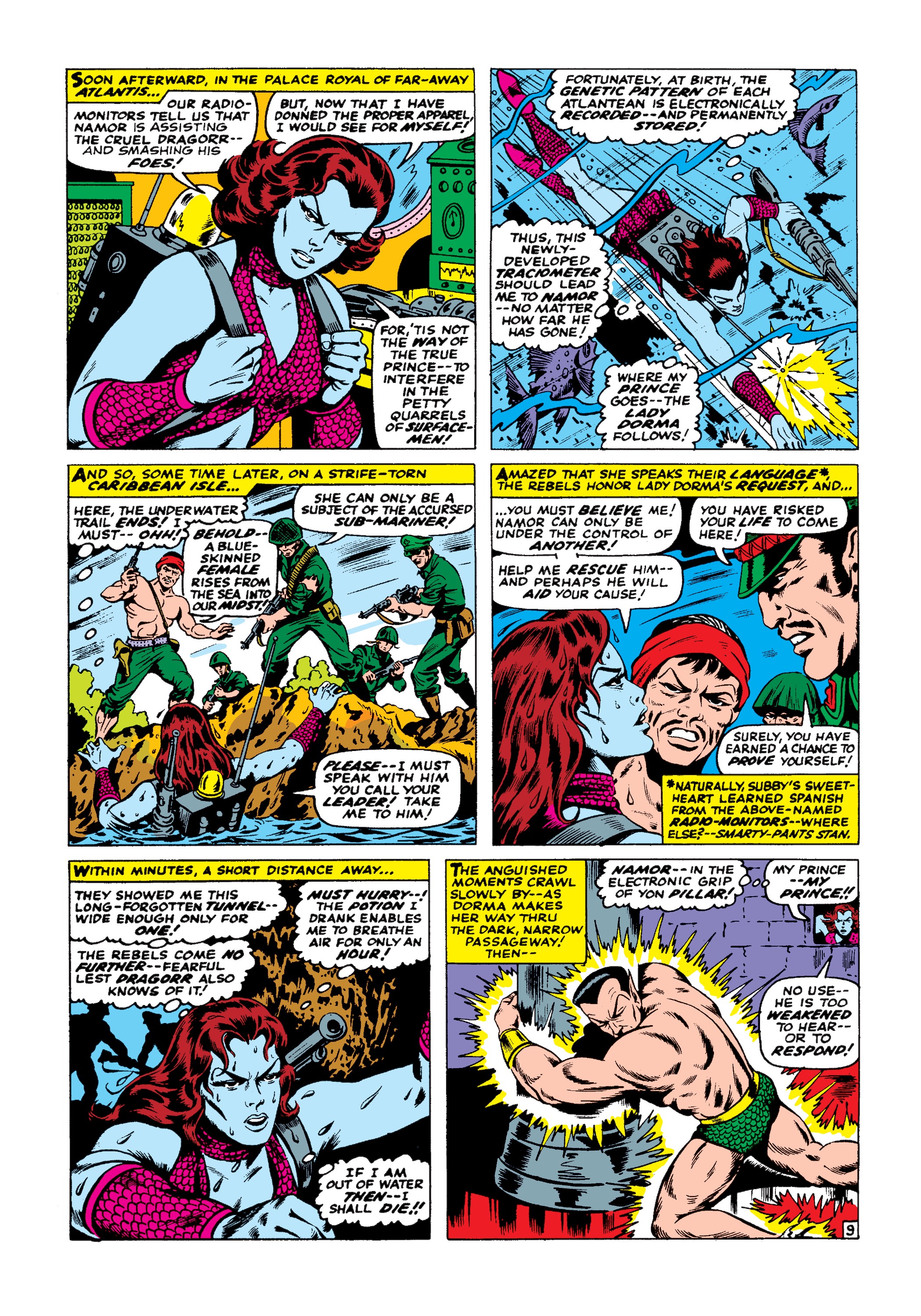 Read online Marvel Masterworks: The Sub-Mariner comic -  Issue # TPB 2 (Part 1) - 96