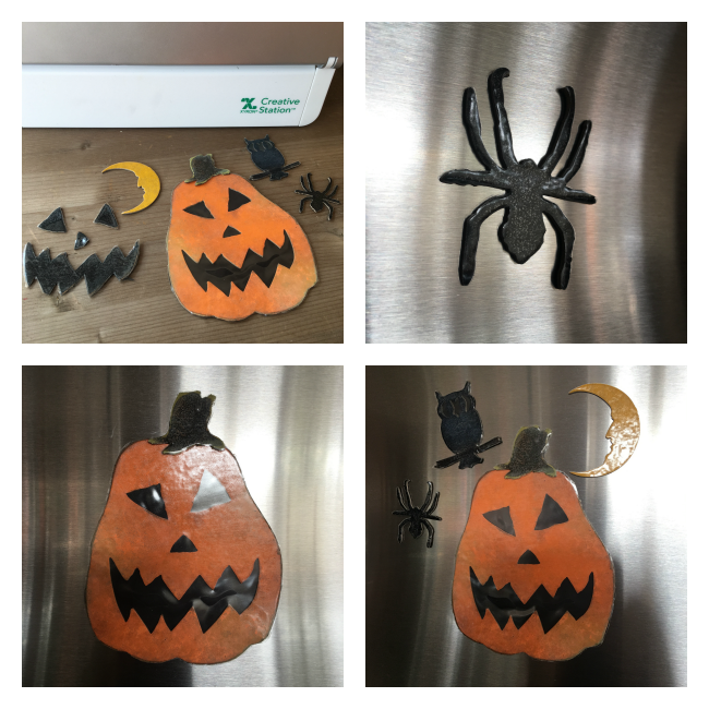 Halloween Laminated Fridge