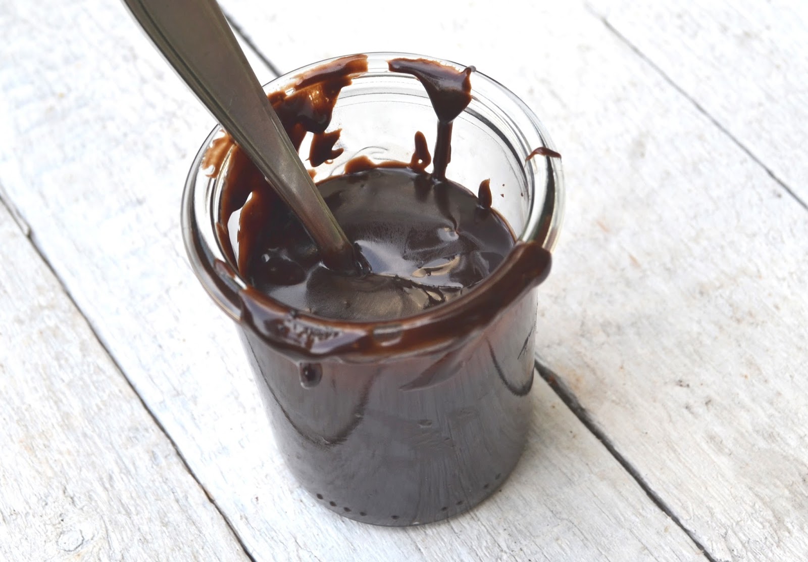 Meine beste Schokoladensauce / Chocolate-Coffee-Fudge Sauce - s-Küche