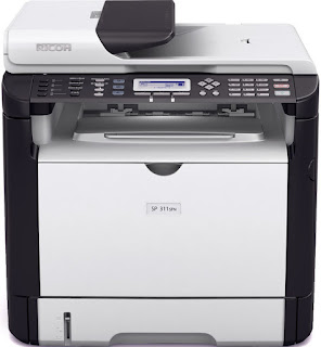SFn printer is a proficient printer for a depression toll Ricoh SP 311SFn Driver Download