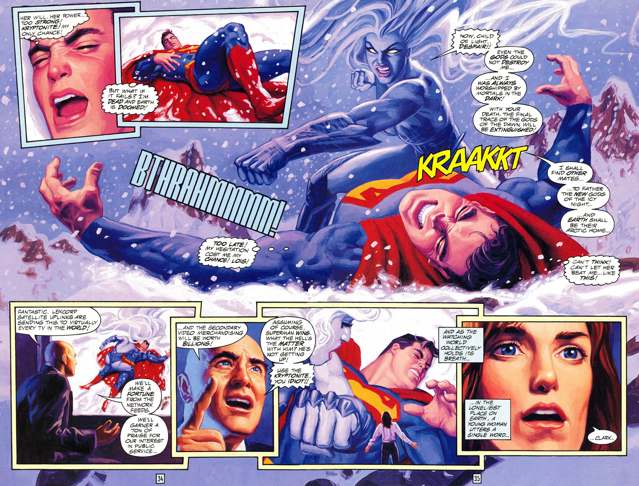 Read online Superman: The Last God of Krypton comic -  Issue # Full - 38