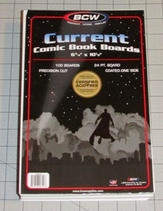 PRODUCT REVIEW ~ Comic Book Boards For folding fabric 