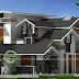 244 sq-yd Mix roof house plan